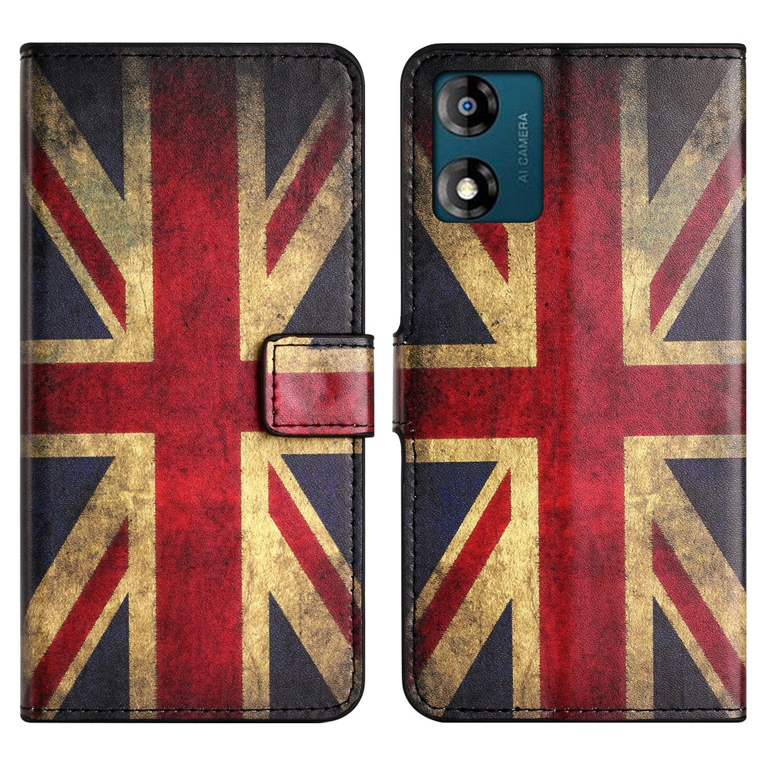 Leather Stand Phone Case For Motorola Moto E13 4G Pattern Printing Magnetic Wallet Cover Leather Stand Phone Case For Motorola Moto E13 4G Pattern Printing Magnetic Wallet Cover